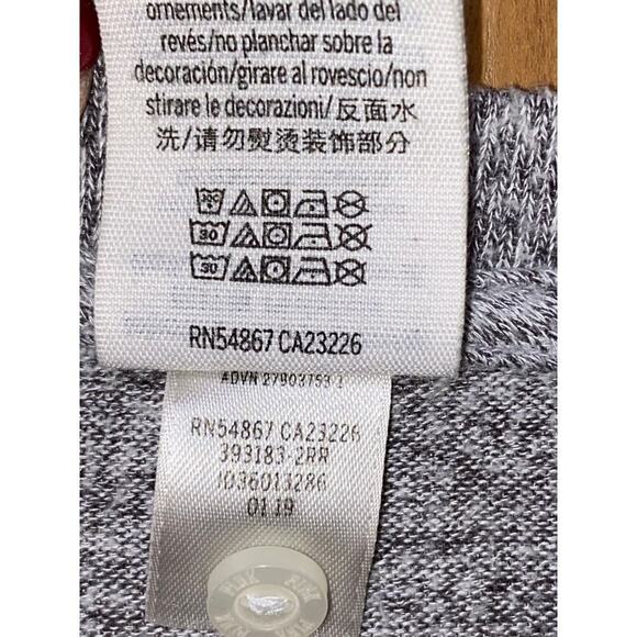 PINK Victoria’s Secret gray long sleeve sweater crop top Size Small Petite - Picture 5 of 8